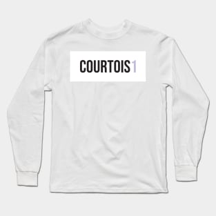 Courtois 1 - 22/23 Season Long Sleeve T-Shirt